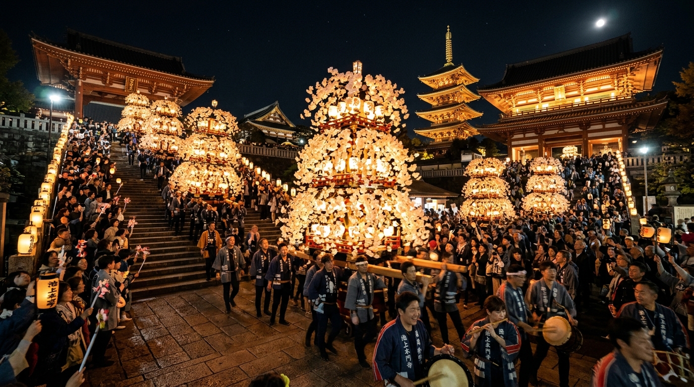 池上本门寺御会式