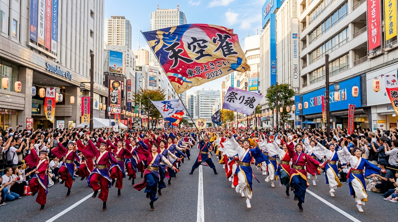 东京摇撒子(Yosakoi)祭